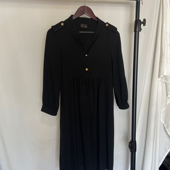 Authentic Vintage Fendi Black Babydoll Dress - Picture 2 of 10